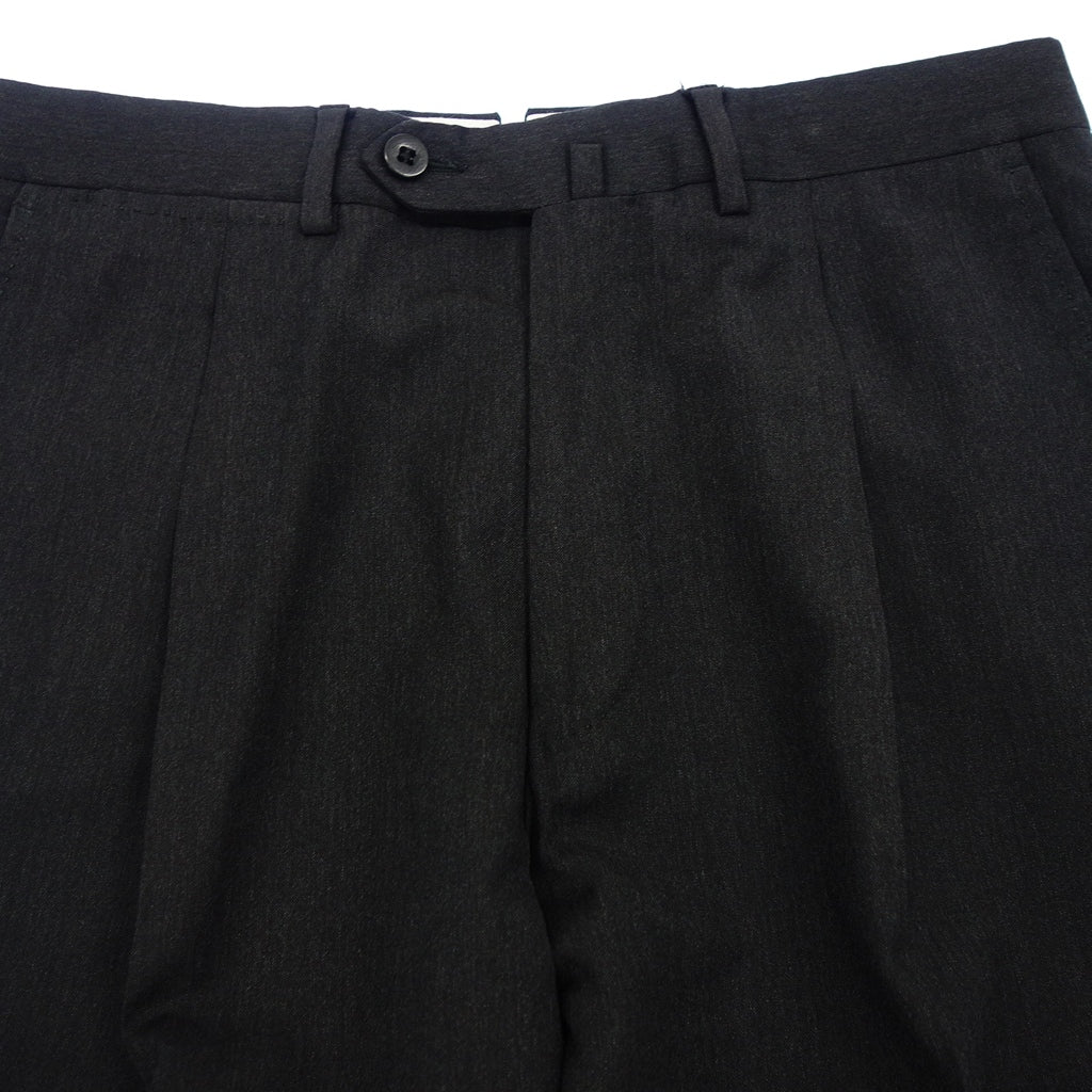 Good condition ◆ Ermenegildo Zegna slacks pants wool men's black size 44 Ermenegildo Zegna [AFB44] 