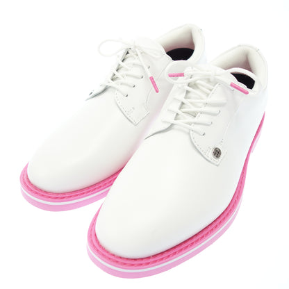 Like new◆G-Fore Golf Shoes G4MS23EF01 Men's White Pink Size 25.5 G/FORE [AFD9] 