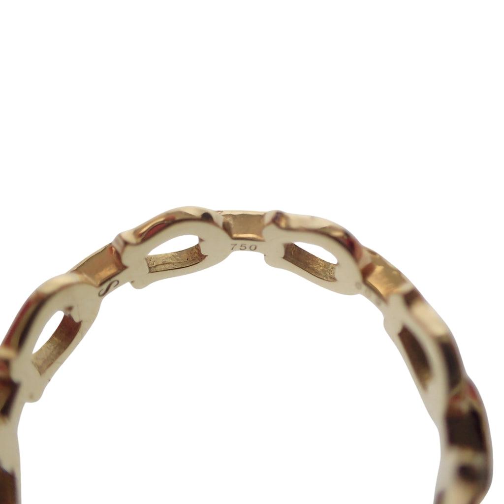 Very good condition ◆ Sympathy of Soul Ring Horseshoe Link Ring K18 2.3g Gold Approx. 10 SYMPATHY OF SOUL [AFI3] 