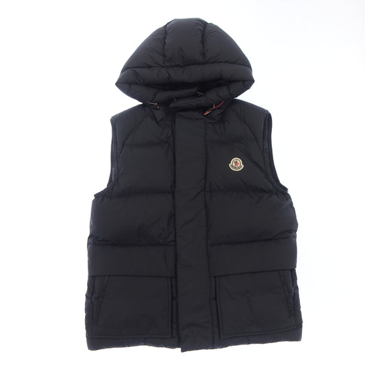 モンクレール ダウンベスト E20914336805 メンズ 1 ネイビー MONCLER【AFB9】【中古】