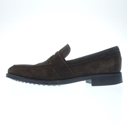 Used ◆Tod's Loafer Suede Men's 7 Brown TOD'S [AFC40] 