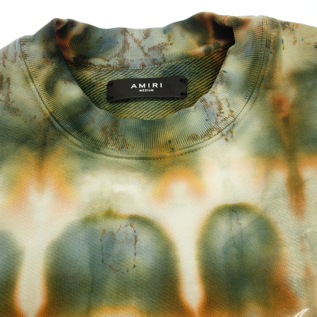 Good condition ◆ AMIRI sweatshirt all over pattern men's multi-colored cotton size M AMIRI [AFB2] 