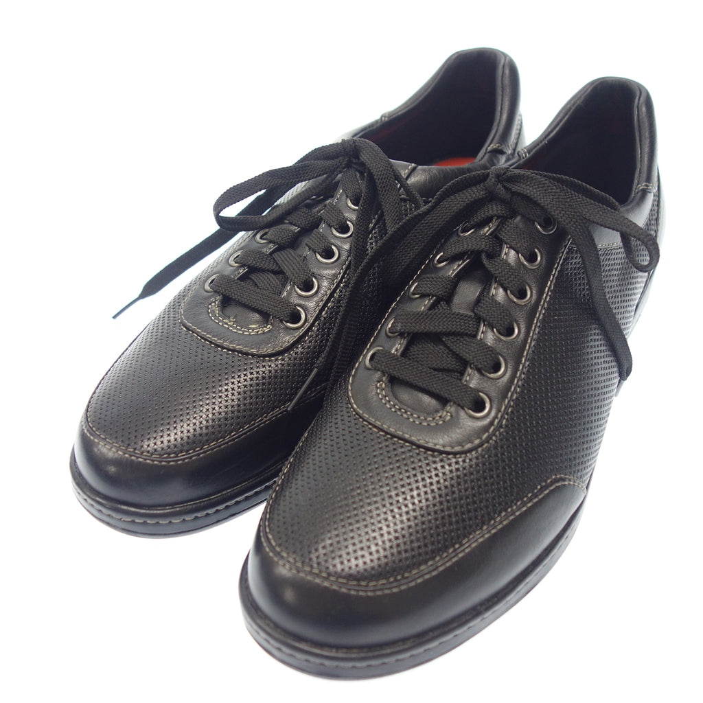 Unused ◆ Cole Haan leather sneakers men's black size 9.5 COLE HAAN [AFD12] 