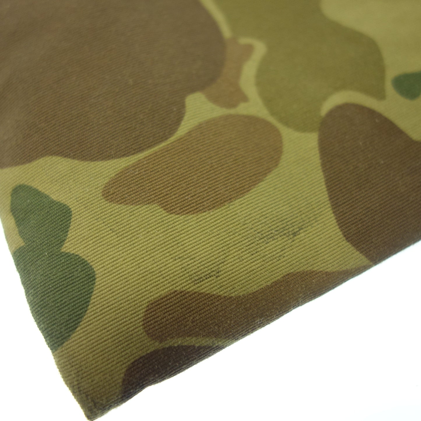 Double RRL Ralph Lauren Pouch Flat Nylon Leather Pull Camouflage Pattern Khaki RRL [AFE6] [Used] 
