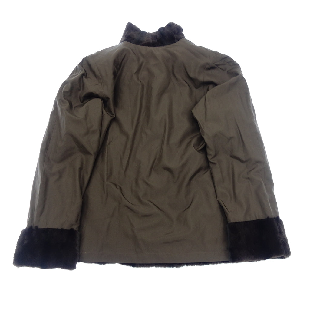 Very good condition ◆ Altima Jacket Weasel Reversible AF Ladies 13-15 Dark Brown Altima [AFB12] 