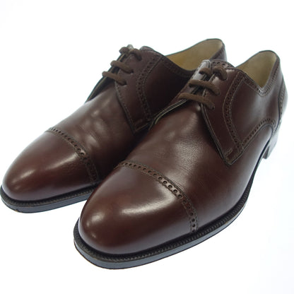 Good Condition◆TANINOCRISCI Leather Shoes Outer Feather Cap Toe Men's 6.5 Burgundy TANINOCRISCI [LA] 