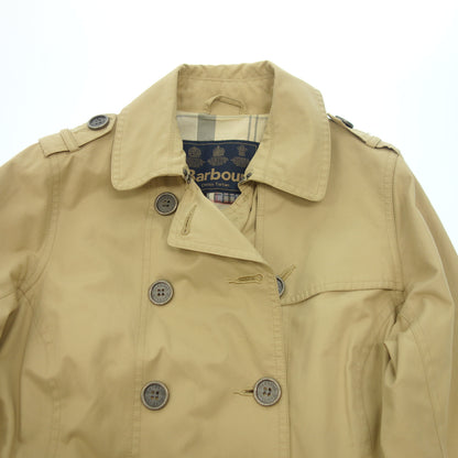 Good condition ◆ Barbour trench coat ladies 8 beige Barbour [AFB9] 