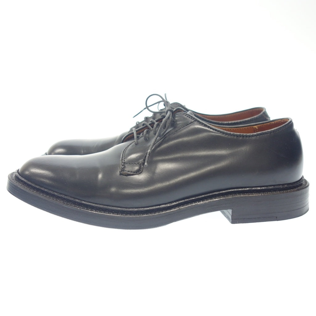 Very good condition ◆ Alden leather shoes plain toe cordovan 9901 men's black size 7.5 Alden [LA] 