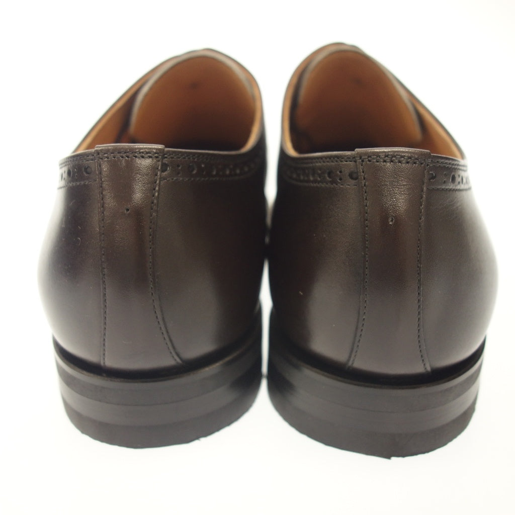 Very good condition◆Scotch grain leather shoes Quarter brogue 0290 Men's Brown Size 27 SCOTCH GRAIN [AFD14] 