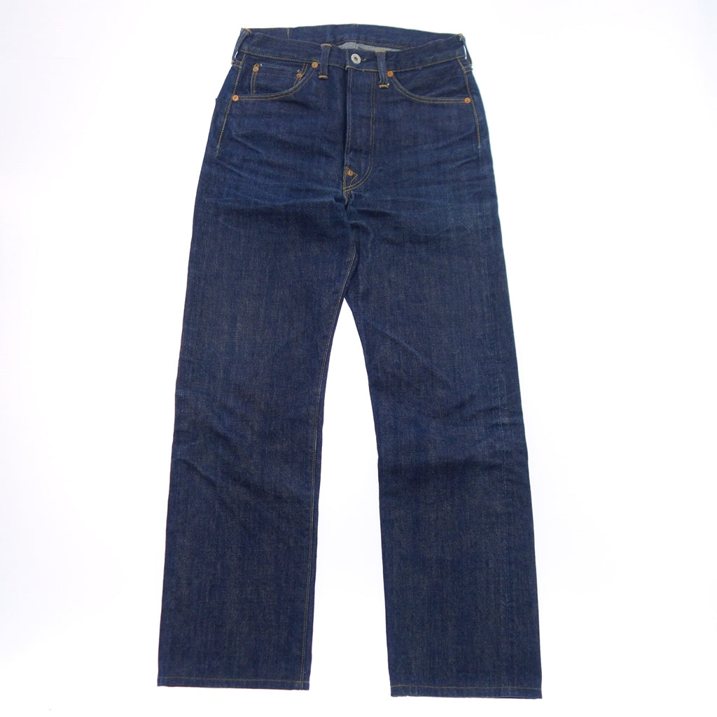 Good condition ◆ Bowery Blue Makers Denim Men's 27 Navy BOWERY BLUE MAKERS [AFB25] 