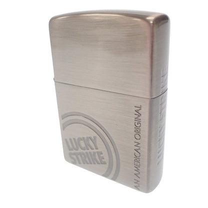 Used ◆Zippo Lucky Strike 2004 Silver ZIPPO [AFI6] 