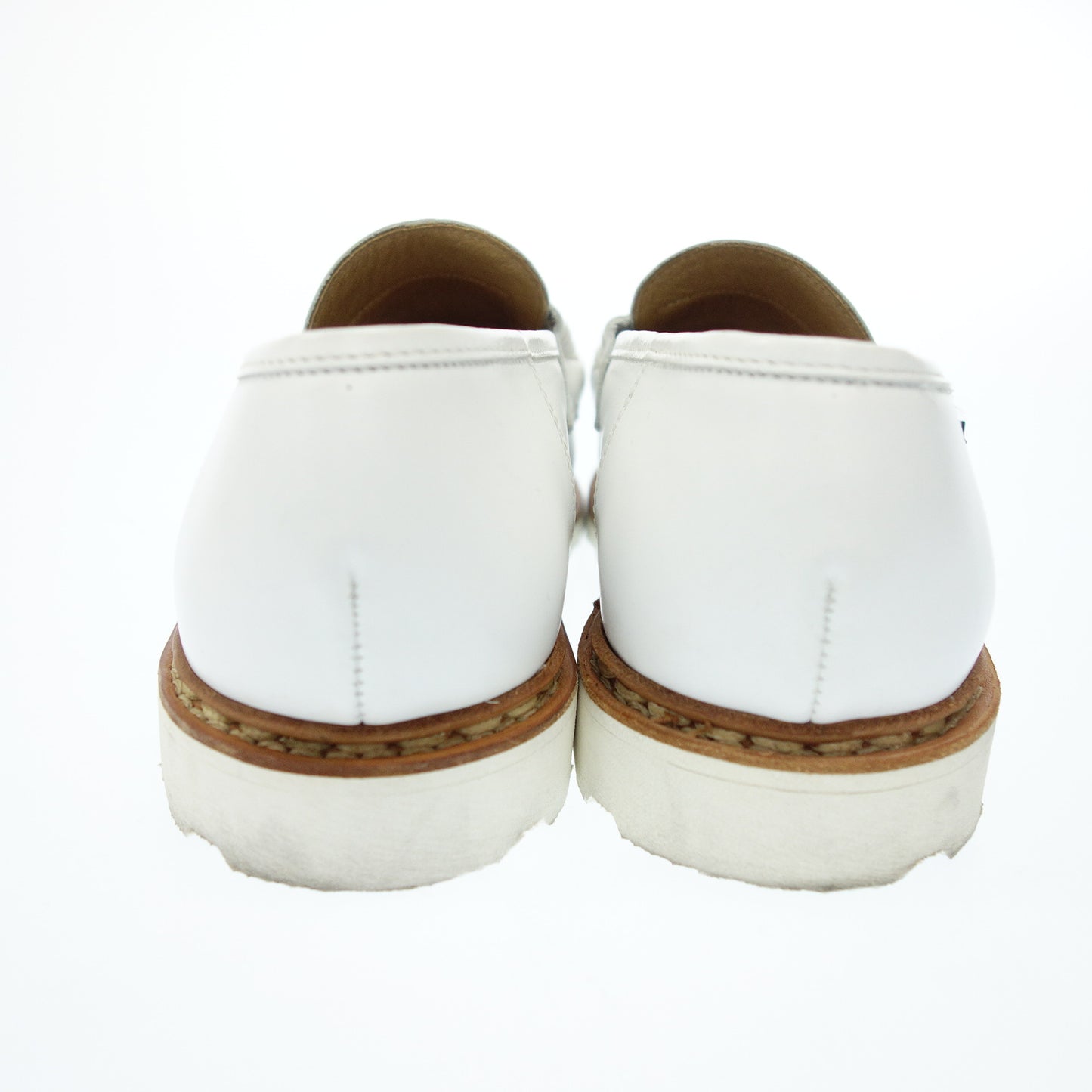 Good Condition ◆ Paraboots Loafers Lance Men's White Size 6.5 PARABOOT [AFC43] 