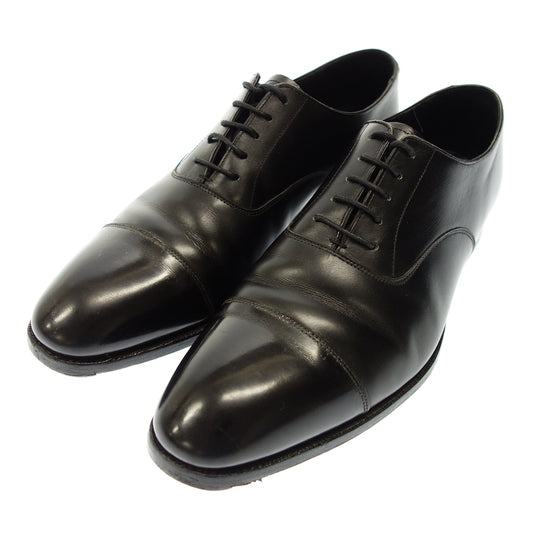 Used Crockett &amp; Jones Leather Shoes Straight Tip AUDLEY Men's 9E Black CROCKETT&amp;JONES [AFC15] 