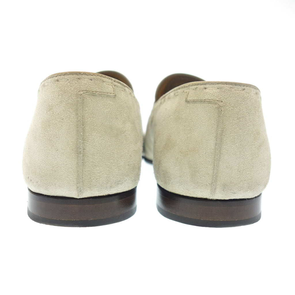 Good condition ◆ Berluti leather shoes loafers suede men's UK9 beige Belruti [LA] 