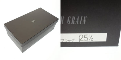 状况非常好 ◆ Hirokawa Scotch Grain 直尖皮鞋男式 25.5 黑色 SCOTCH GRAIN HIROKAWA [AFD6] 