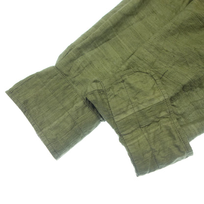 Period Features Shirt Cotton Regular Color Men's Green PERIOD FEATURES [AFB42] [Used] 