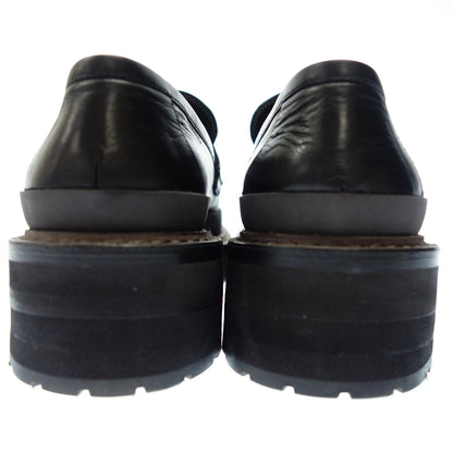 Good Condition◆Brunello Cucinelli Leather Loafers Bijou Women's 36 Black BRUNELLO CUCINELLI [AFC5] 