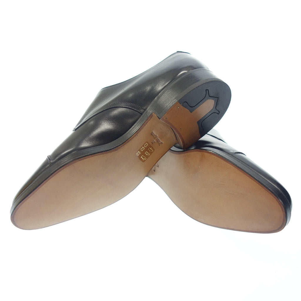 跟新一样◆John Lobb 皮鞋 Double Monk William II 男式 UK7.5E 黑色正品鞋撑 JOHN LOBB WILLIAM II [LA] 