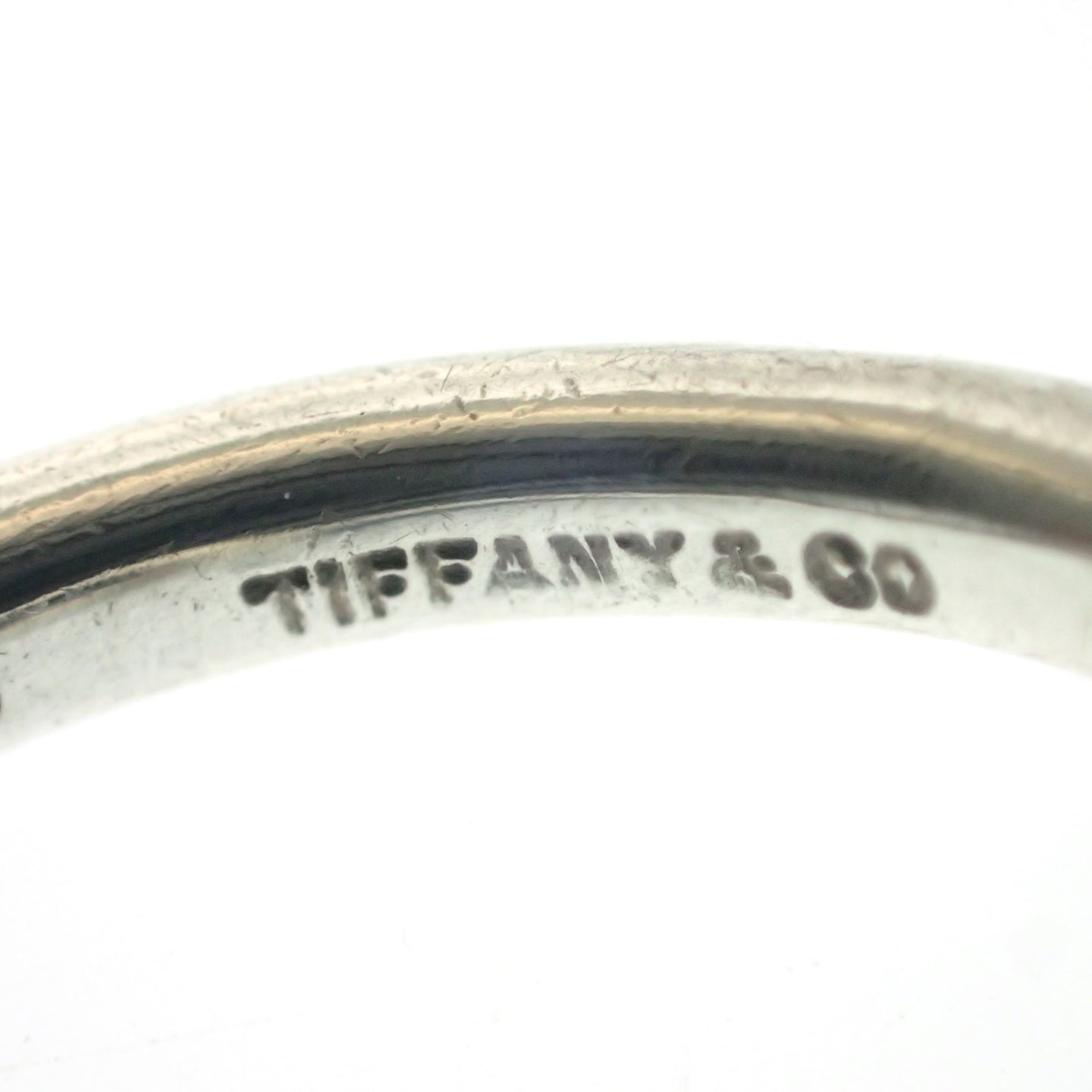 Beautiful item◆Tiffany Hook &amp; Eye Love Knot Ring 925×750 Silver No. 9 Tiffany&amp;Co [LA] 