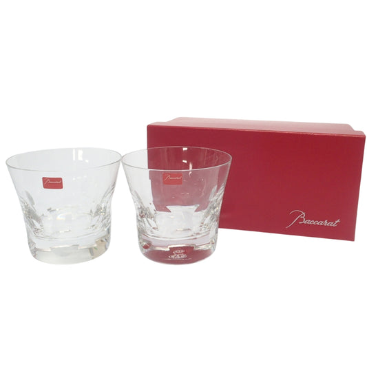 Very good condition ◆ Baccarat rocks glass Beluga Baccarat Beluga set of 2 [AFI22] 