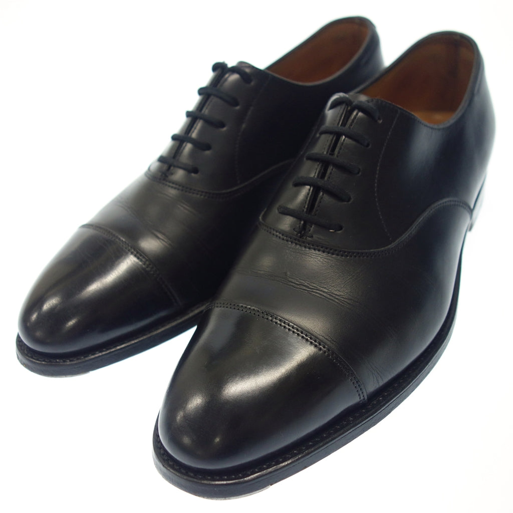 二手 ◆John Lobb 皮鞋 Straight Tip City 8695 Last 男式 8.5E 黑色 JOHN LOBB CITY [LA] 