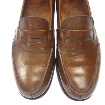 二手 ◆JM Weston 皮鞋 Signature Loafers 180 男士棕色 尺码 4.5C JMWESTON [AFC46] 