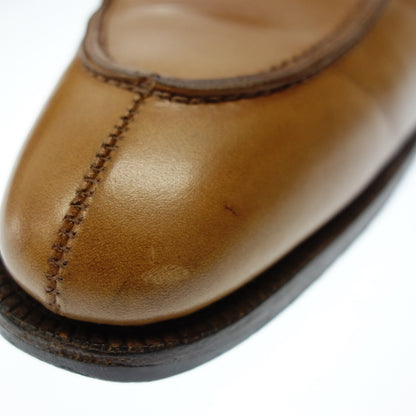 二手 ◆Crockett &amp; Jones U 型鞋 Wigston Trading Post 定制皮革男式浅棕色 UK6.5E CROCKETT&amp;JONES Wigston Trading Post [AFD1] 