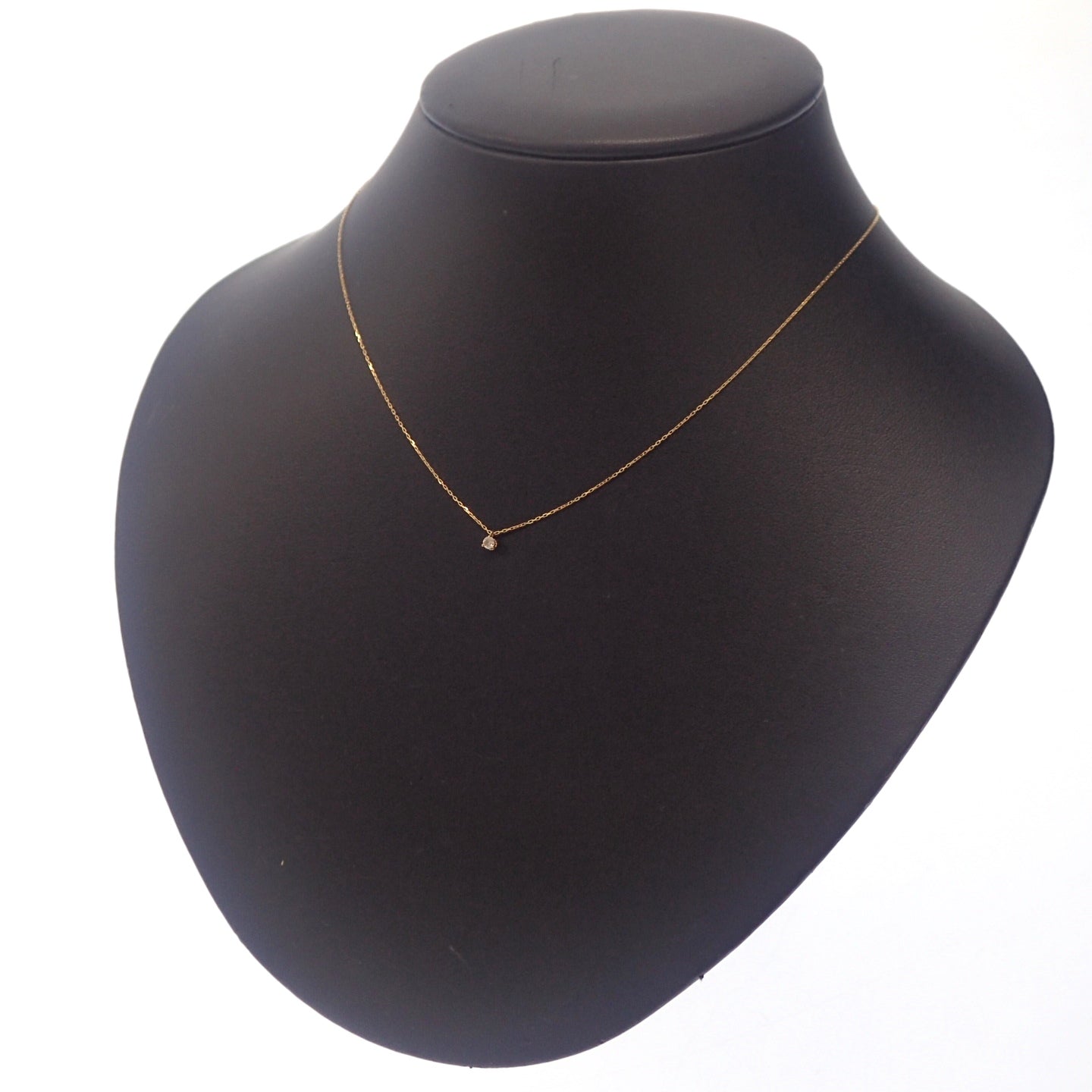 Good condition◆18K crushed 0.8g necklace gold [AFI13] 