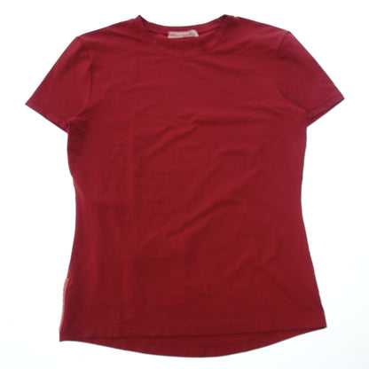 Prada T-shirt back zip ladies red L PRADA [AFB45] [Used] 