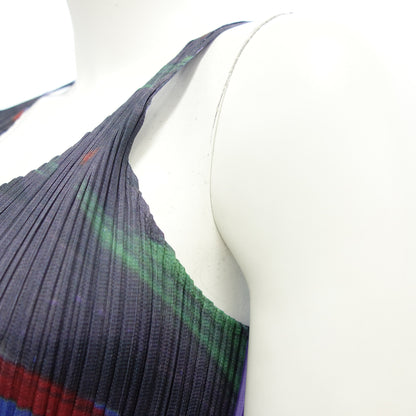 Good condition ◆ Pleats Please Issey Miyake One Piece Nobuyoshi Araki Araki Colored Girl Purple F PLEATS PLEASE [AFB17] 