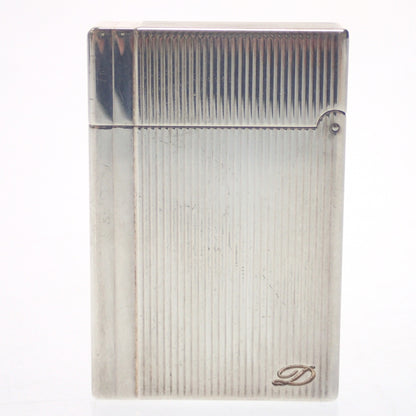 中古◇デュポン ライン2 ガスライター GP シルバー 箱付き S.T. Dupont 