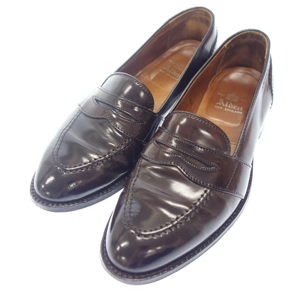 Good Condition◆Alden Leather Shoes Full Strap Loafers 684 Cordovan Men's Burgundy US7.5D ALDEN [AFC45] 