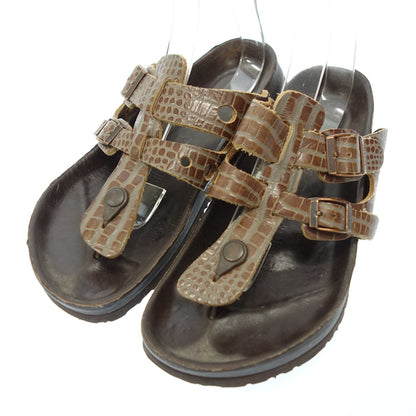 Used ◆TATAMI BIRKENSTOCK sandals men's brown size 41 TATAMI BIRKENSTOCK [AFC8] 