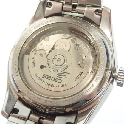 品相良好 ◆ Seiko 机械手表 自动 SARB035 6R15-00C1 白色表盘 银色 with 原装盒 SEIKO [AFI19] 