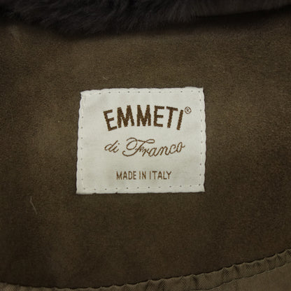 EMMETI Down Jacket Suede Fur Men's S Brown EMMETI [AFA17] [Used] 