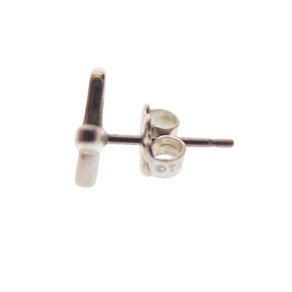 Used Tiffany Earrings Cross Silver 1.7g Silver TIFFANY &amp; Co. [AFI12] 