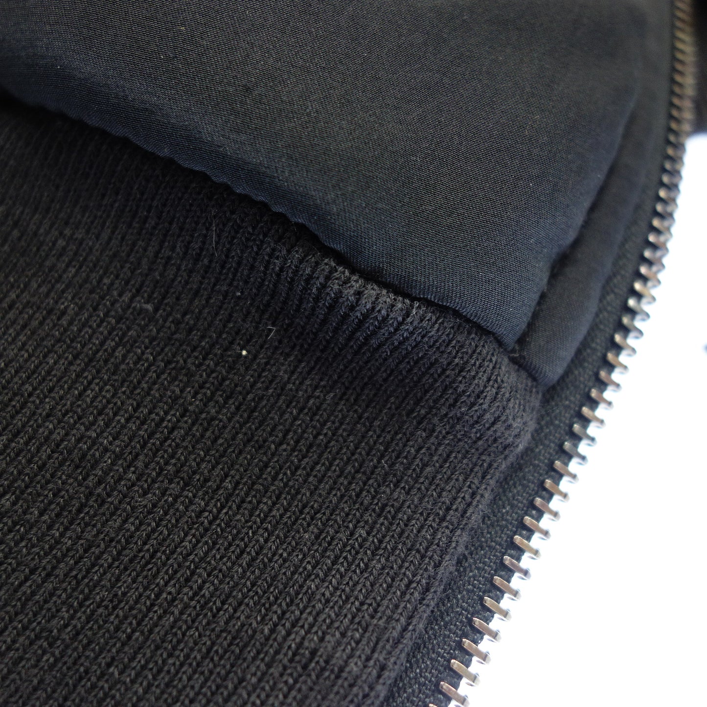 Used Dolce &amp; Gabbana Zip Up Parka Men's Cotton Silk Black Size 48 DOLCE&amp;GABBANA [AFB12] 