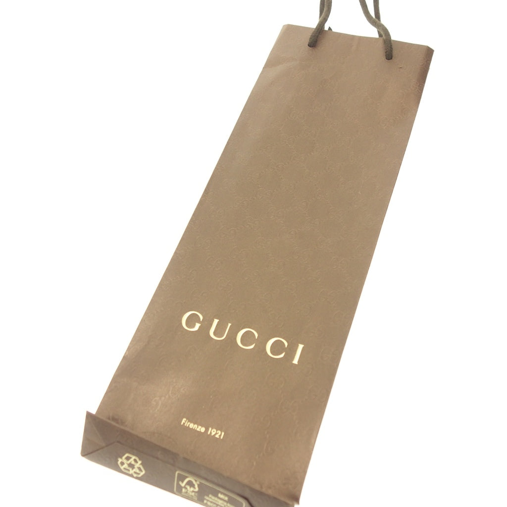 美品◆グッチ ネクタイ GG シェリーライン シルク100% ネイビー GUCCI【AFI21】