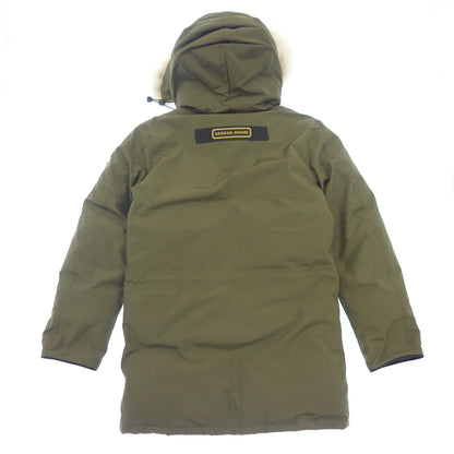 極美品◆カナダグース ダウンジャケット 4567M シタデル パーカー メンズ カーキ サイズM CANADA GOOSE CITADEL PARKA【AFA12】