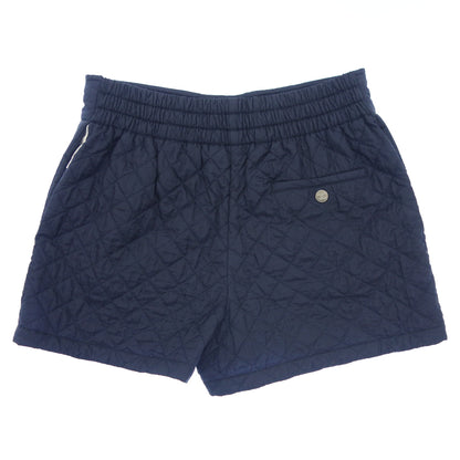 Very good condition◆CHANEL shorts quilted here mark nylon navy ladies size 36 CHANEL [AFB47] 