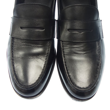 Very good condition ◆ Lo Spago SHIPS special order calf leather men's black size 40 115-93-0172 Lo Spago SHIPS [AFC4] 