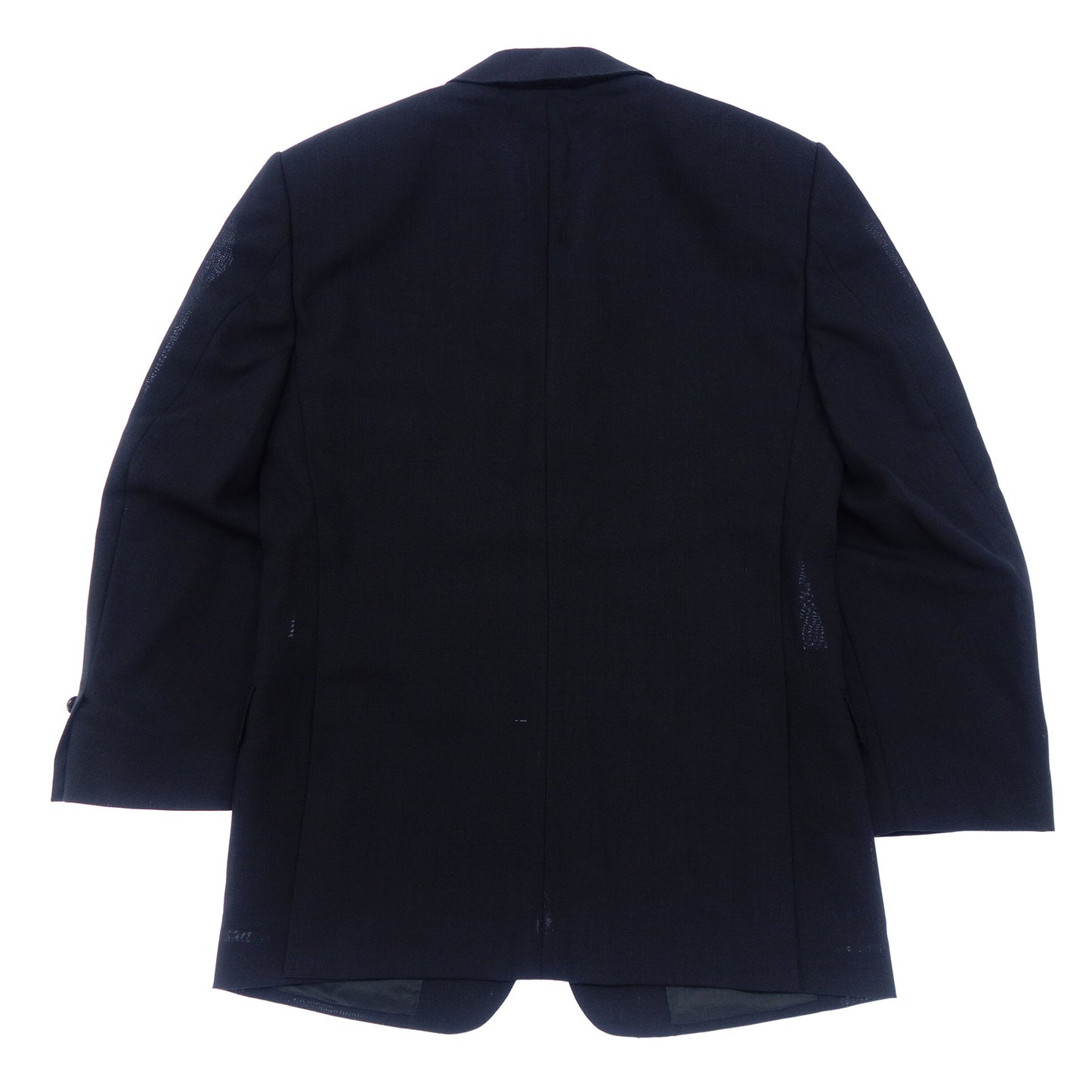 美品◆エルメネジルド ゼニア 3Bジャケット モヘア メンズ ブルー系 サイズ44 Ermenegildo Zegna【AFB10】