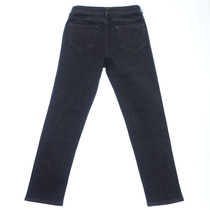 Good Condition◆Prada Denim Pants Tapered Black Size 26S Women's PRADA [AFB37] 