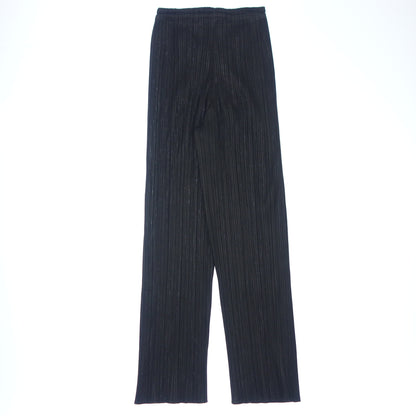 Good condition ◆ Pleats Please Pleated Pants Women's Black Size 2 PLEATS PLEASE [AFB1] 
