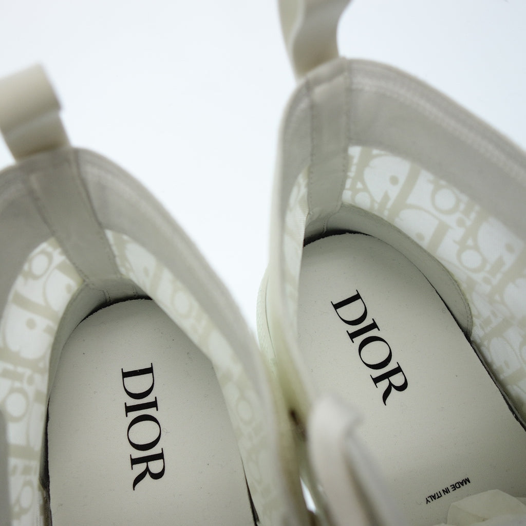 状况非常好 ◆ Dior 高帮运动鞋 Dior Oblique 3SH118YNT 男士 46 白色 Dior [AFD5] 