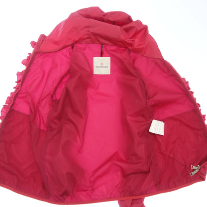 Moncler Nylon Jacket Frill VIVRE Women's 0 Pink MONCLER [AFB6] [Used] 