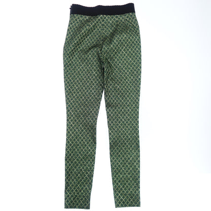 Dolce &amp; Gabbana Leggings Pants Glitter Lamé Women's Green 40 DOLCE&amp;GABBANA [AFB6] 