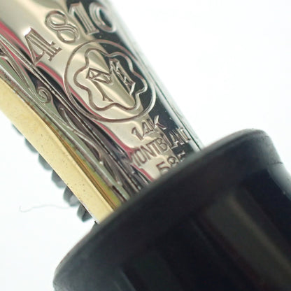 万宝龙钢笔 Meisterstück FIX 笔尖 14K585 黑色 MONTBLANC [AFI4] [二手] 