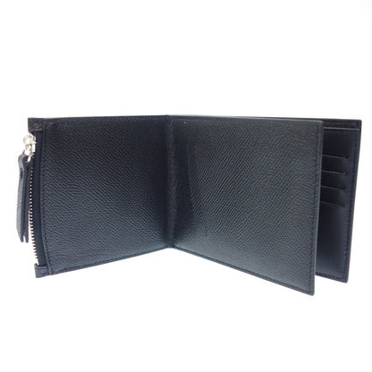 Very good condition ◆ Maison Margiela Bifold Wallet Leather Flap Wallet SA1UI0019 Black with box Maion Margiela [AFI18] 