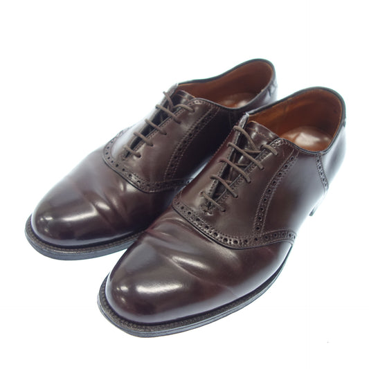 状况良好◆Alden 马鞍鞋 994 Cordovan 男式 9.5 棕色 ALDEN [AFC51] 